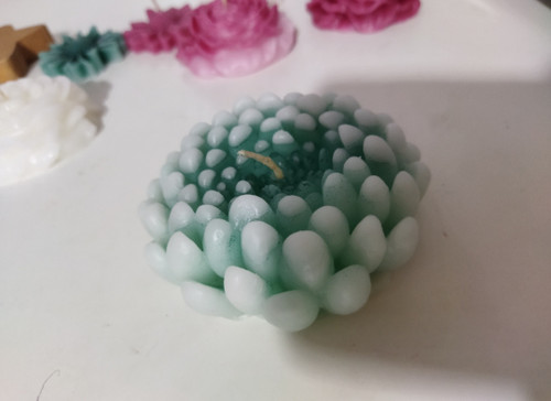 شمع طرح گل