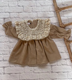 پیراهن کودکانه و دخترانه کبریتی و خر آهویی دخترانه (۱سال الی۱۰سال)